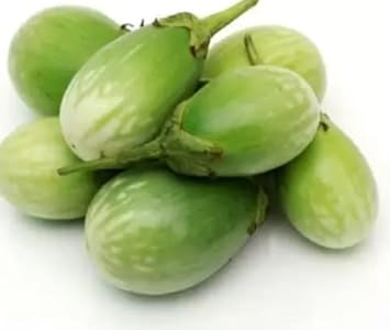 Green & White Eggplant Seeds for Planting - 100 Pcs pcs