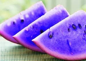 Violet Watermelon Fruit Seed for Planting - Unique Heirloom Seeds with Violet Spots