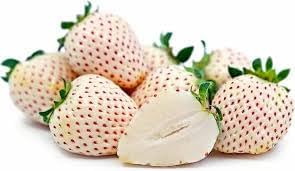 White Strawberry Seeds for Cultivating Rare White Berry Fruits