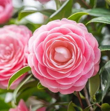 Camellia Flower Seeds Pink for Planting - 100 pcs