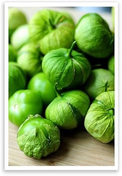 Green Tomatillo Seeds for Planting - Fresh Vegetable - heirloom & Non GMO Seeds