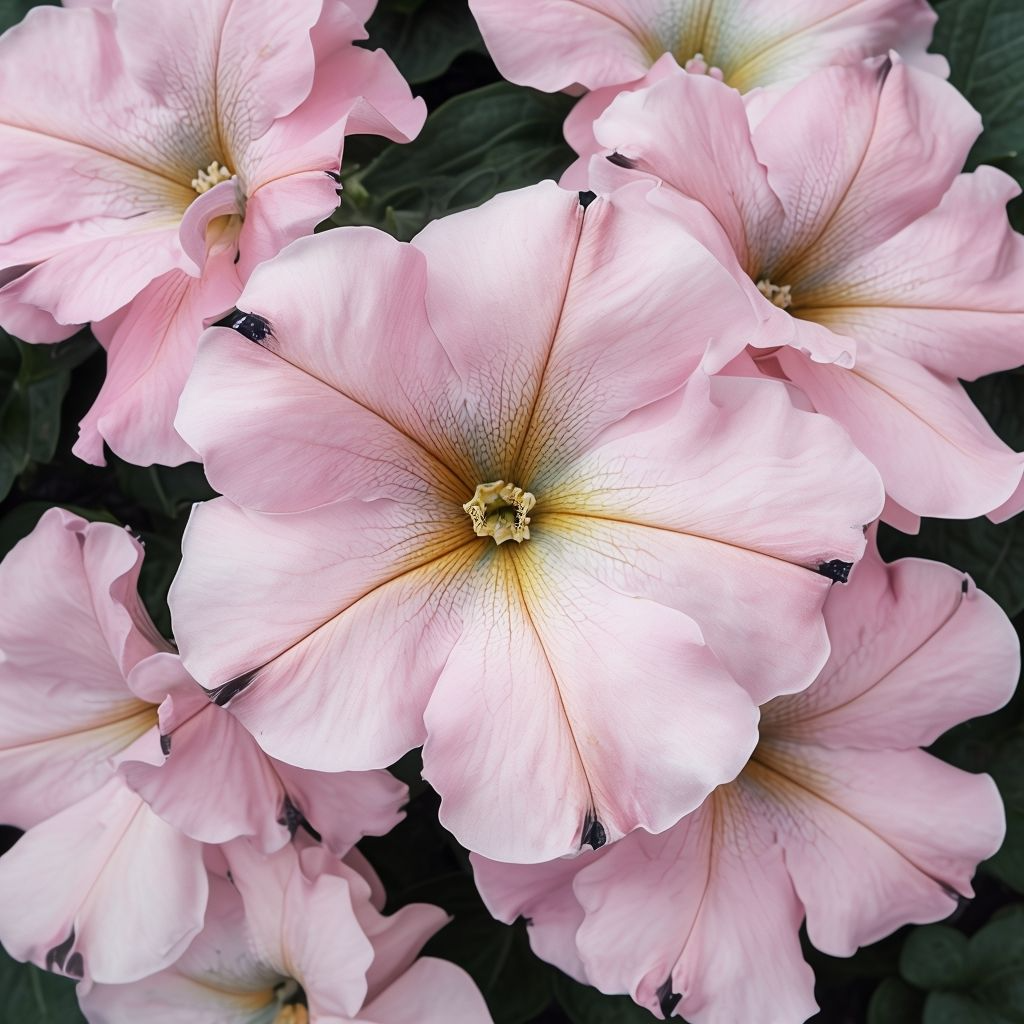 Blush Pink Petunia Hybrida Seeds for Planting - Heirloom, NON-GMO Flower Seeds - Easy to Grow Garden Blooms for planting in home garden