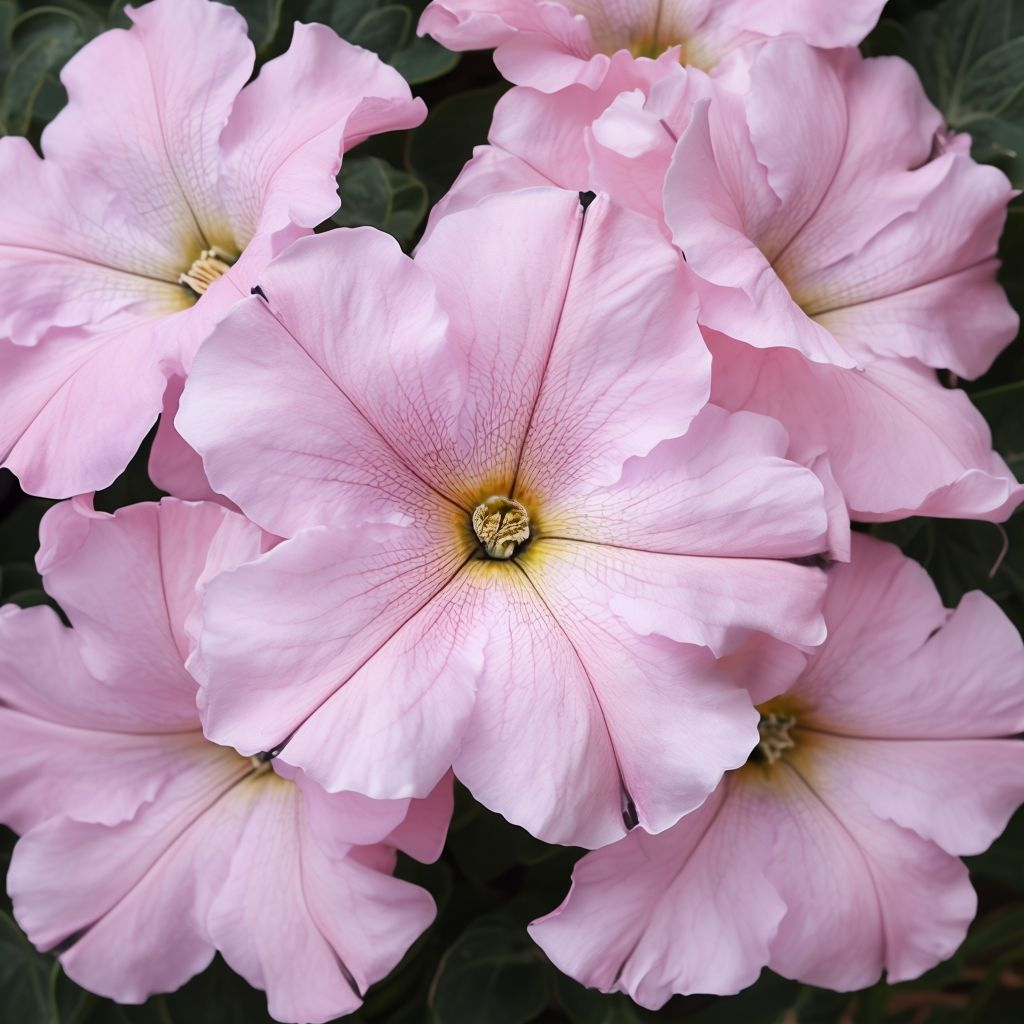 Baby Pink Petunia Hybrida Seeds for Planting - Heirloom, NON-GMO Flower Seeds - Easy-Grow Garden Blooms for planting in your garden.