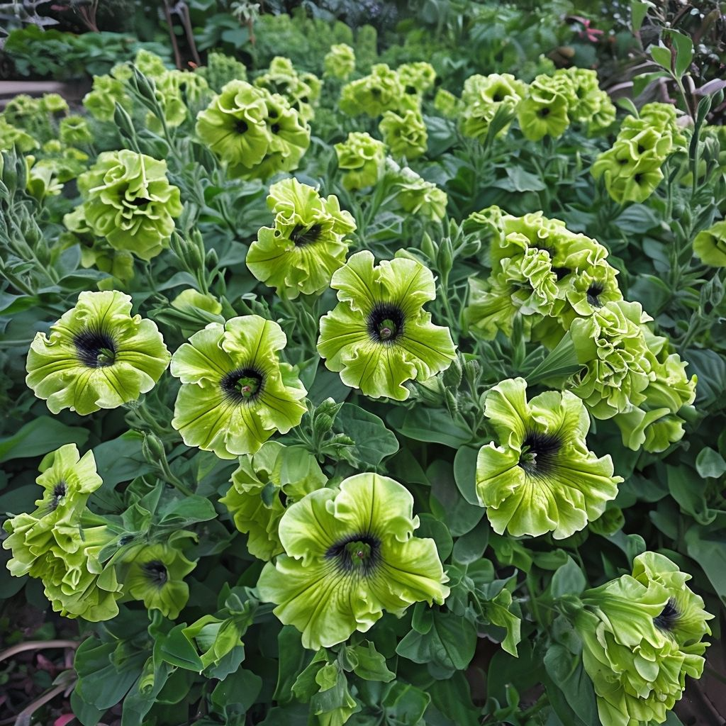 Green Petunia Flower Seeds for Planting - Heirloom, NON-GMO Seeds for Vibrant Garden Blooms