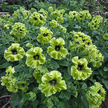 Green Petunia Flower Seeds for Planting - Heirloom, NON-GMO Seeds for Vibrant Garden Blooms