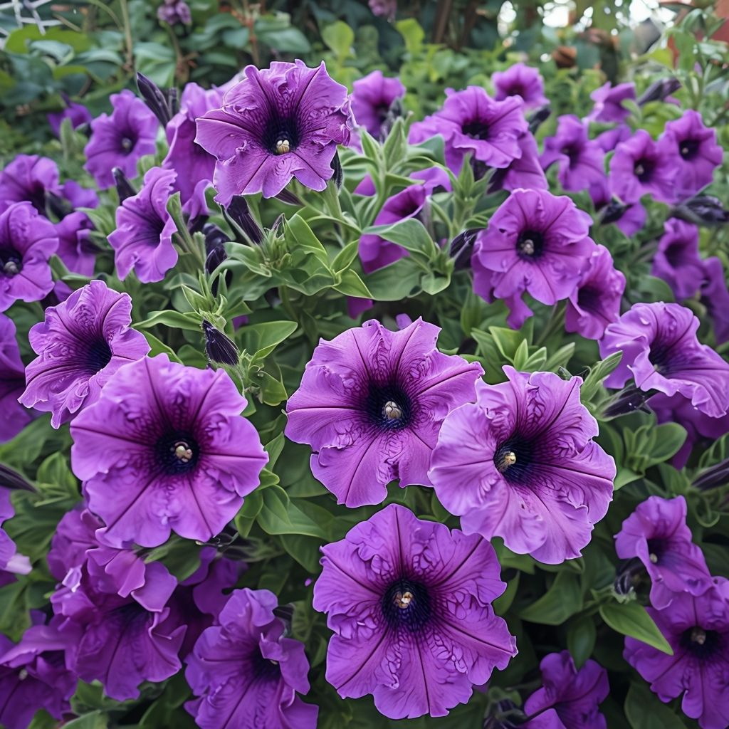 Violet Petunia Flower Seeds for Planting - Heirloom, NON-GMO Seeds - Easy to Grow Garden Blooms