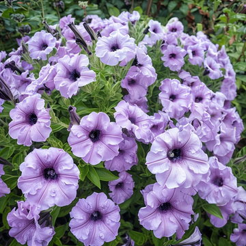 Light Violet Double Petal Petunia Seeds for Planting - Heirloom, NON-GMO Flower Seeds - Easy Garden Blooms