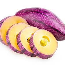 White Purple Pepino Vegetable Seeds for Planting - heirloom & Non-GMO Seeds