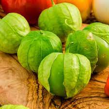 Cream Tomatillo Fruit Seeds - Tangy Fruit for Salsa and Sauces 100 Pcs pcs
