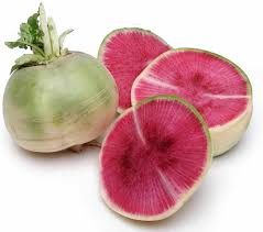 Watermelon Radish Seeds for Planting - Unique Vegetable 100 Pcs pcs