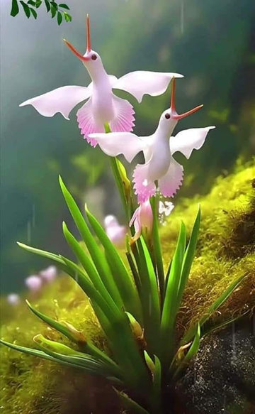 Taube Reiher Flower Seeds for Planting - 100 pcs