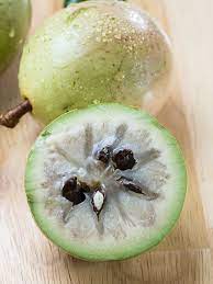 White star apple fruit seeds