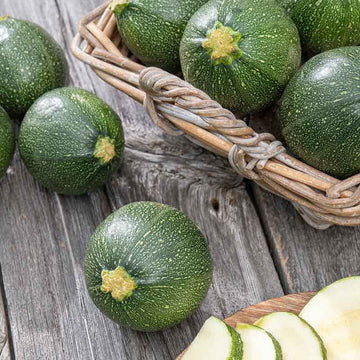 Round Zucchini Vegetable Seeds
